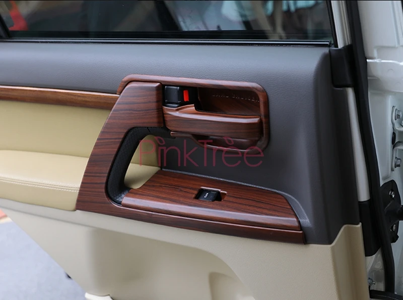 Деревянная цветная внутренняя формовка для Toyota Land Cuiser 200 2008 2015 2016 17 2018 крышка