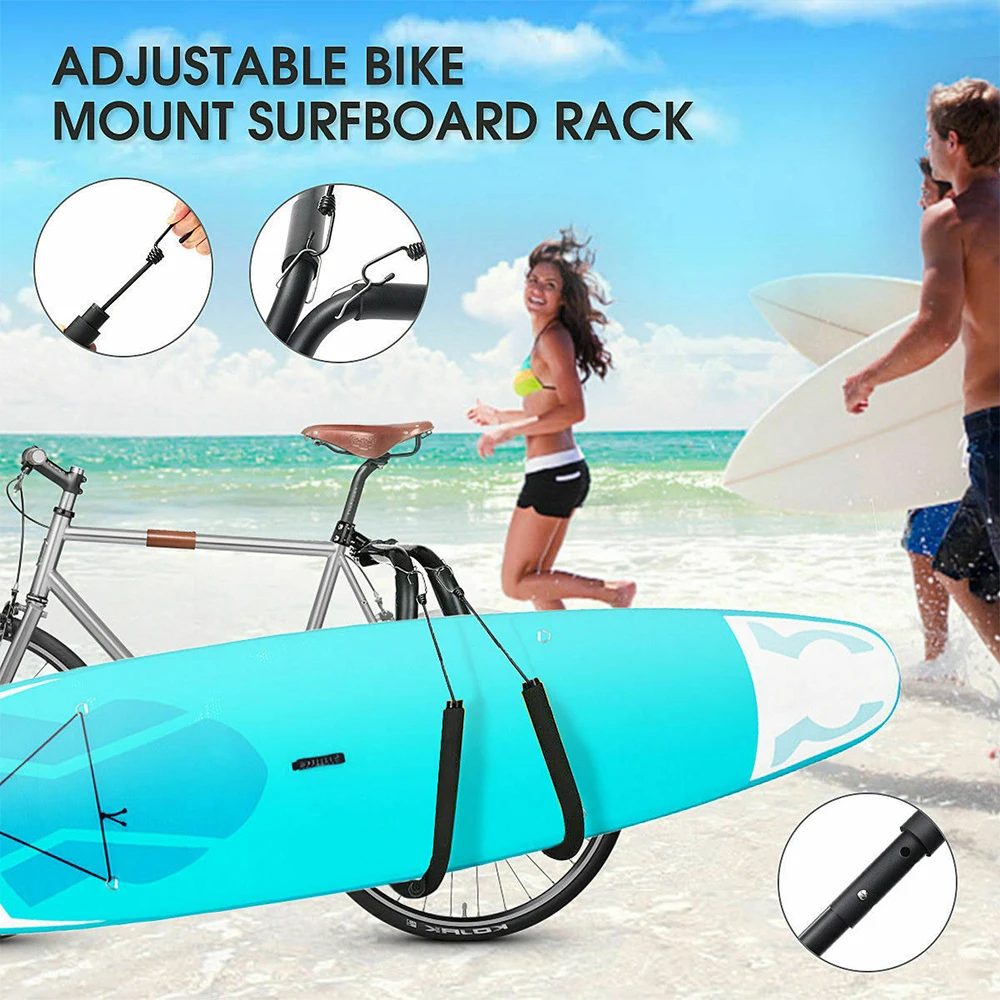 Портативная подставка для доски серфинга велосипеда переноска крепление на
