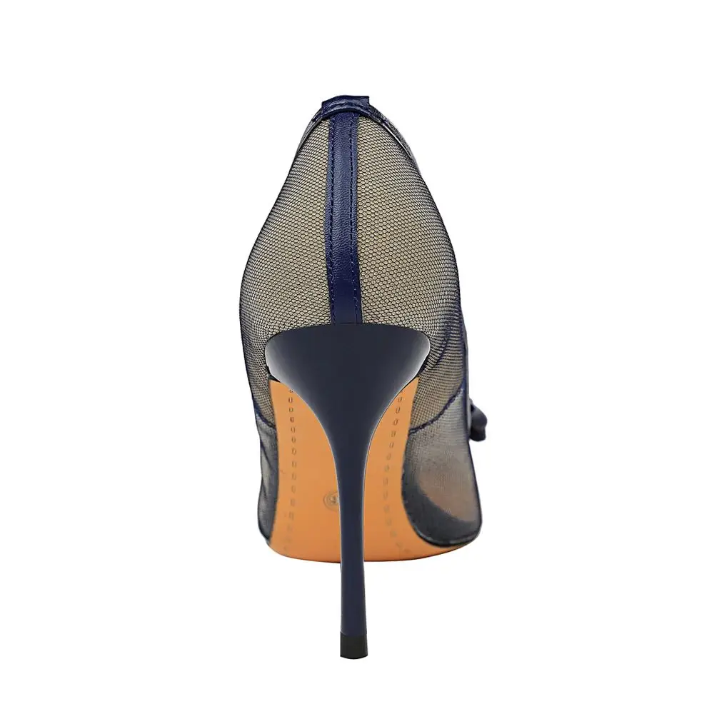 Туфли EOEODOIT женские на высоком каблуке-шпильке заостренный носок без застежки