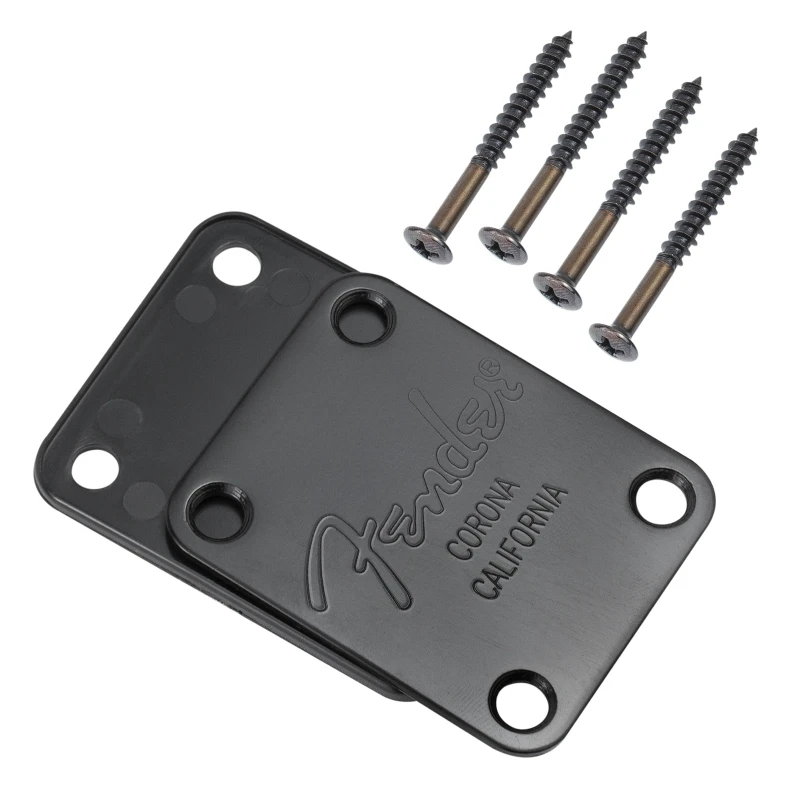 Электрическая гитара бас шеи пластины и винты для strat Tele S T TL хром или