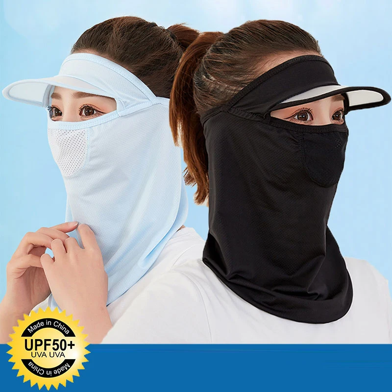 Шляпа Солнцезащитная Женская многофункциональная шляпа от солнца с защитой УФ