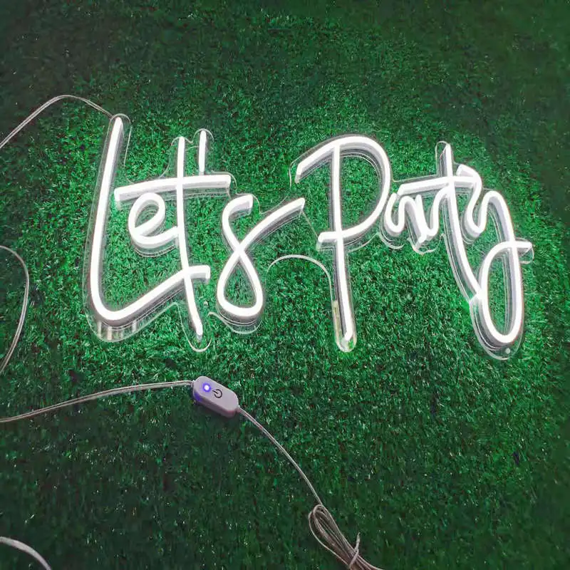 Lets Party Birthday gift Oh Baby Neon Lighting Led Flex Neon Light Sign Board home decoration