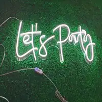 Lets Party Birthday gift Oh Baby Neon Lighting Led Flex Neon Light Sign Board home decoration