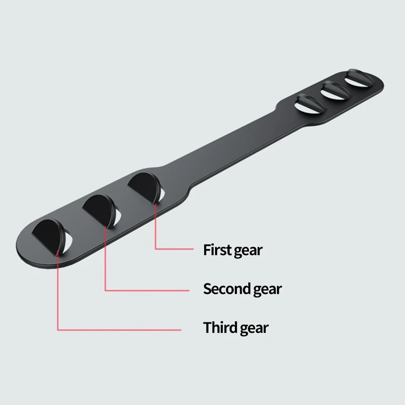 

5Pcs/Lot Mask Ear Grips Third Gear Adjustable Anti-Slip Mask Extension Hook Ear Pain Prevention Black