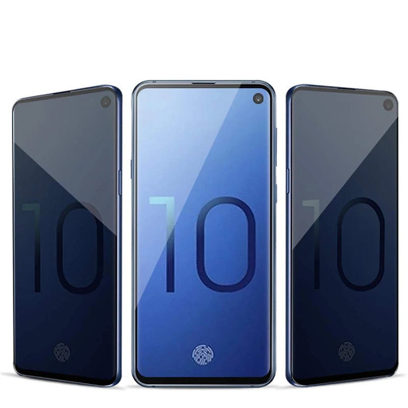 Конфиденциальность закаленное стекло для Samsung S10e M10 анти шпионская защита экрана