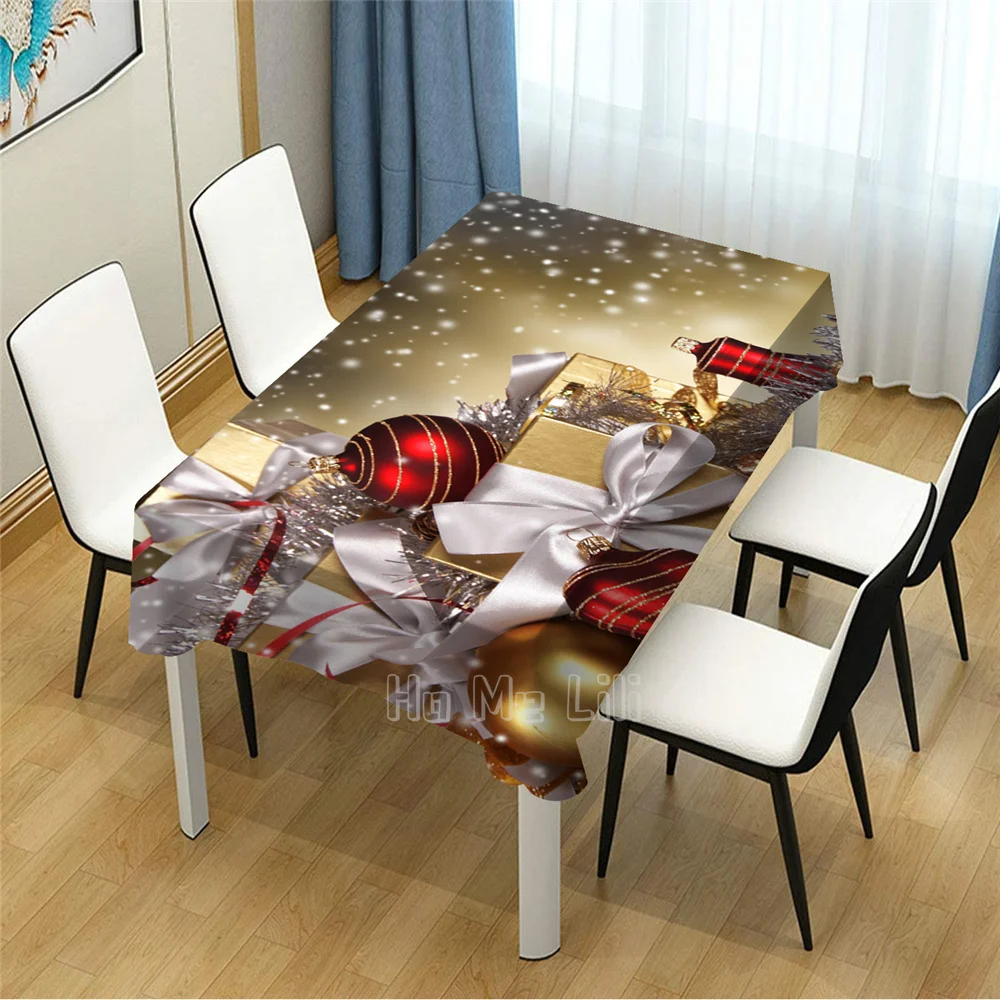 

Christmas Gift Patten Design Decoration Tablecloth For Dining