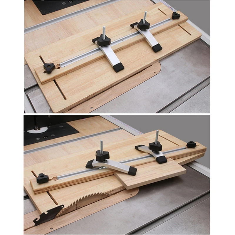 

30/40/50/60cm T-track T-slot Miter Track Jig Fixture Slot T-Slot Miter 19x9.5mm For Table Saw Router Table Woodworking Tool