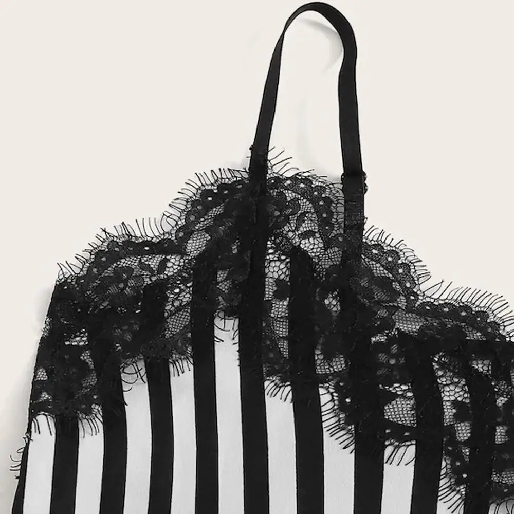 Женский кружевной атласный беспроводной бюстгальтер Camisole пижамы шорты с бантиком комплект пижамы 661SW1