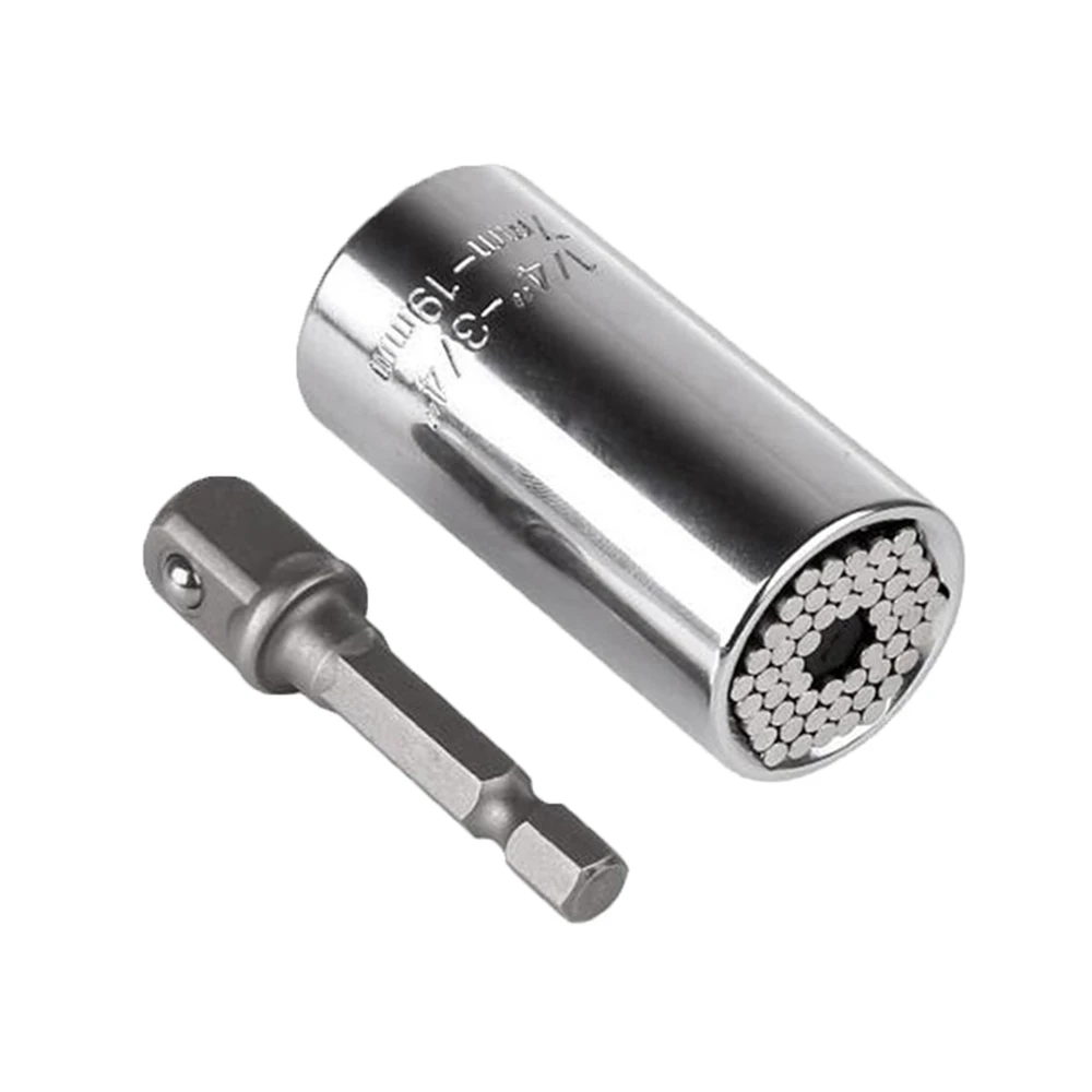 Набор универсальных головок для динамометрических ключей 7-19 мм мощная дрель