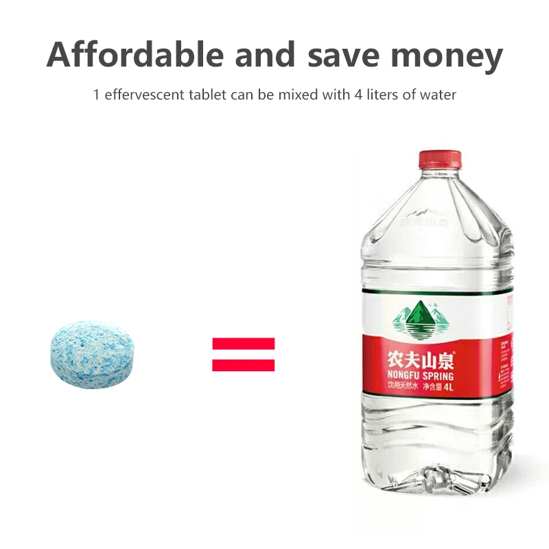 10 шт./компл. сверхконденсаторные шипучие таблетки|Стеклоомывающая жидкость| |