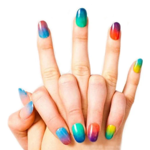 1 компл. Губки для дизайна ногтей штамп лак шаблон переноса DIY Маникюрный