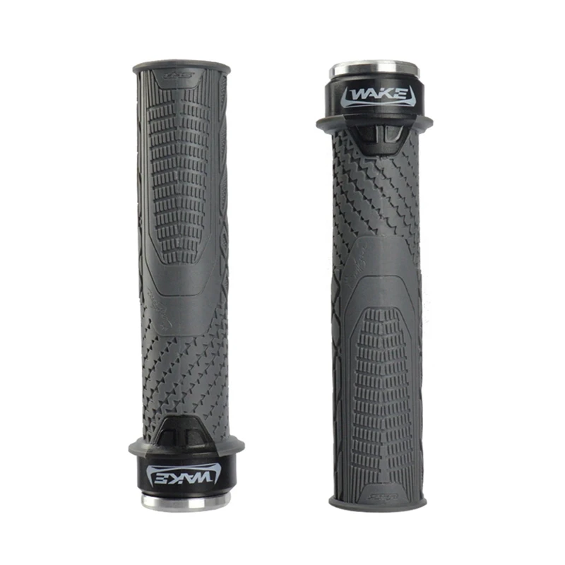 

Новые велосипедные ручки WAKE для руля Удобная Блокировка рукоятка руля велосипедные ручки для MTB BMX