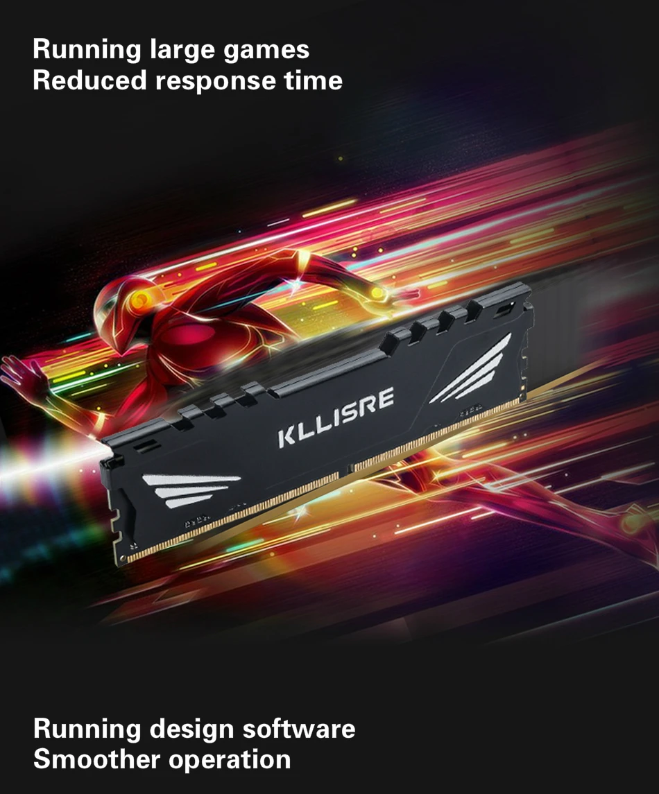 Kllisre DDR3 4 ГБ 8 ГБ 1866 1600 настольных компьютеров с теплоотвод DDR 3 ram pc dimm