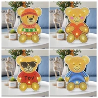 yi bright 5d full drill diamond painting led lamp light bear mosaic embroidery cross stitch kit home decoration gift new arrival