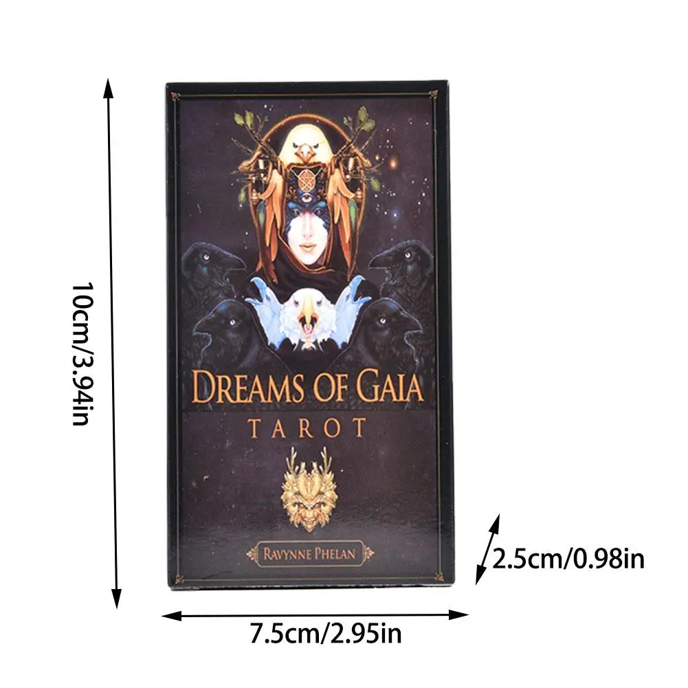 Новые 81 шт мечты о Гайе Таро колода карты игры для семьи вечерние игральные