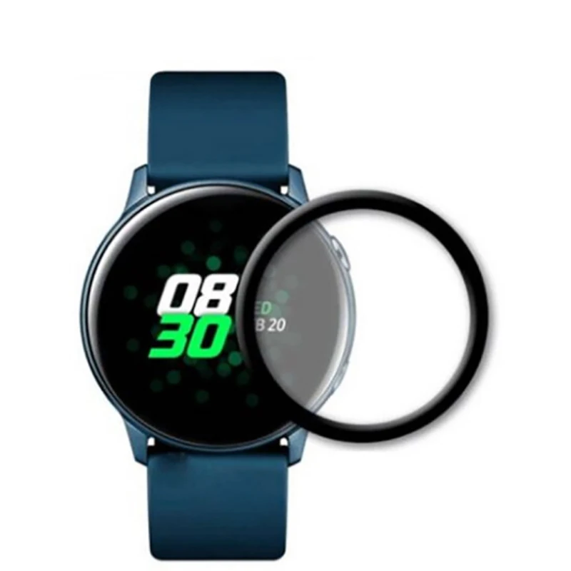 Изогнутая Защитная 3d пленка для Samsung Galaxy Watch Active 1 2 40 44 мм экрана часов|Защитные