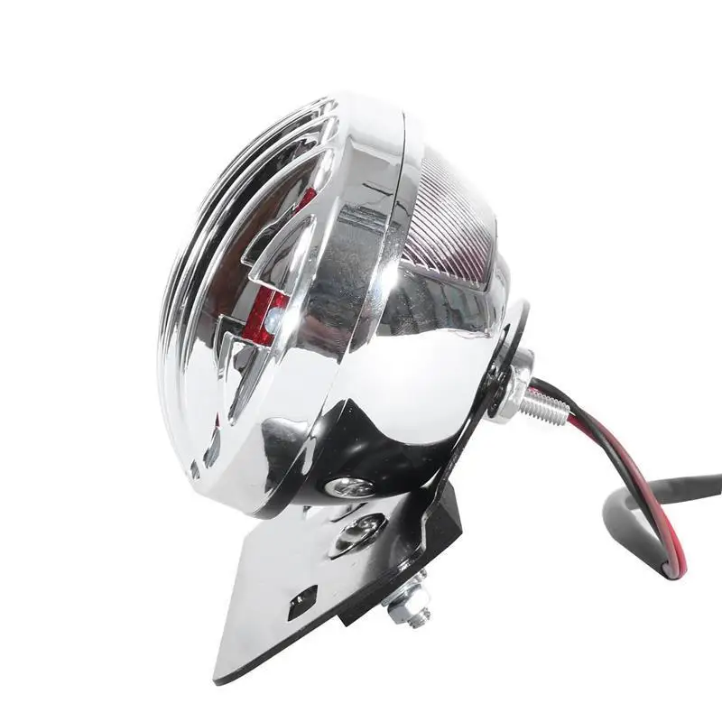 Задний стоп-сигнал мотоцикла с держателем номерного знака для Honda/Ducati/Yamaha/Suzuki/Cafe