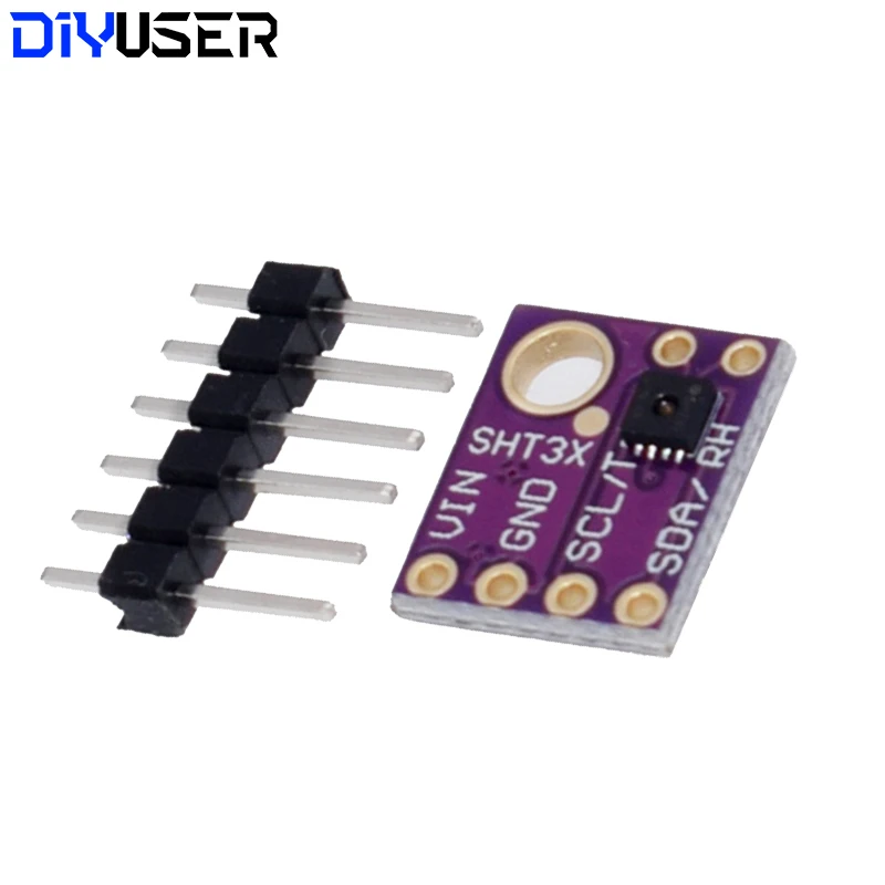 Модуль датчика температуры SHT31-D и влажности SHT31 микроконтроллер IIC I2C прорывная