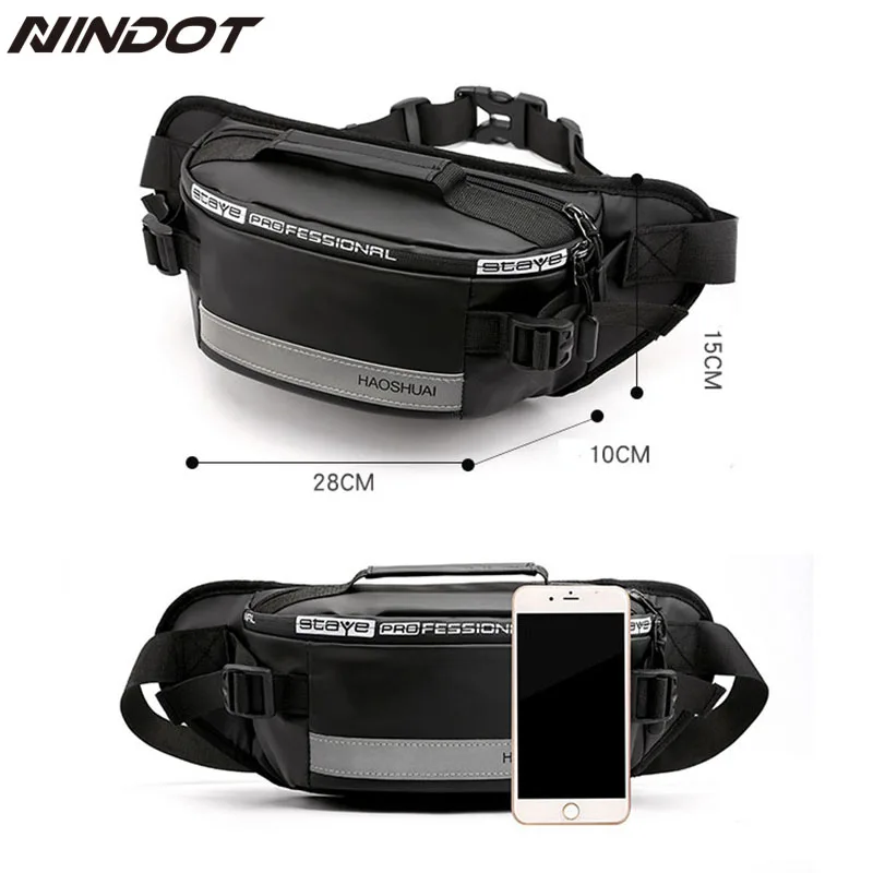 Водонепроницаемые уличные забавные сумки через плечо Женская поясная сумка