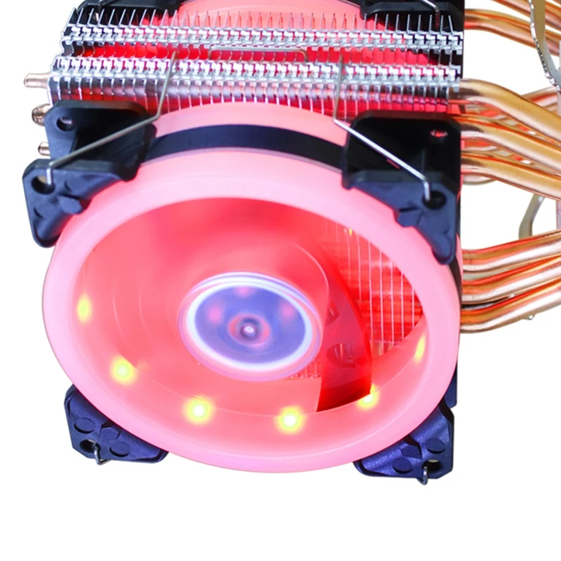 

LANSHUO 6 Copper Tube CPU Cooler I3 I5 I7 I9 Motherboard Fan AMD3 AM4 Desktop