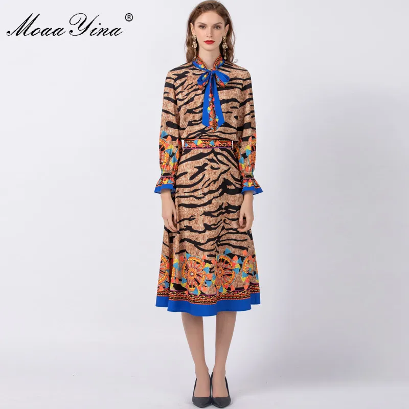 Модный дизайнерский комплект moaayina весенне-летний женский Топ с длинным рукавом и