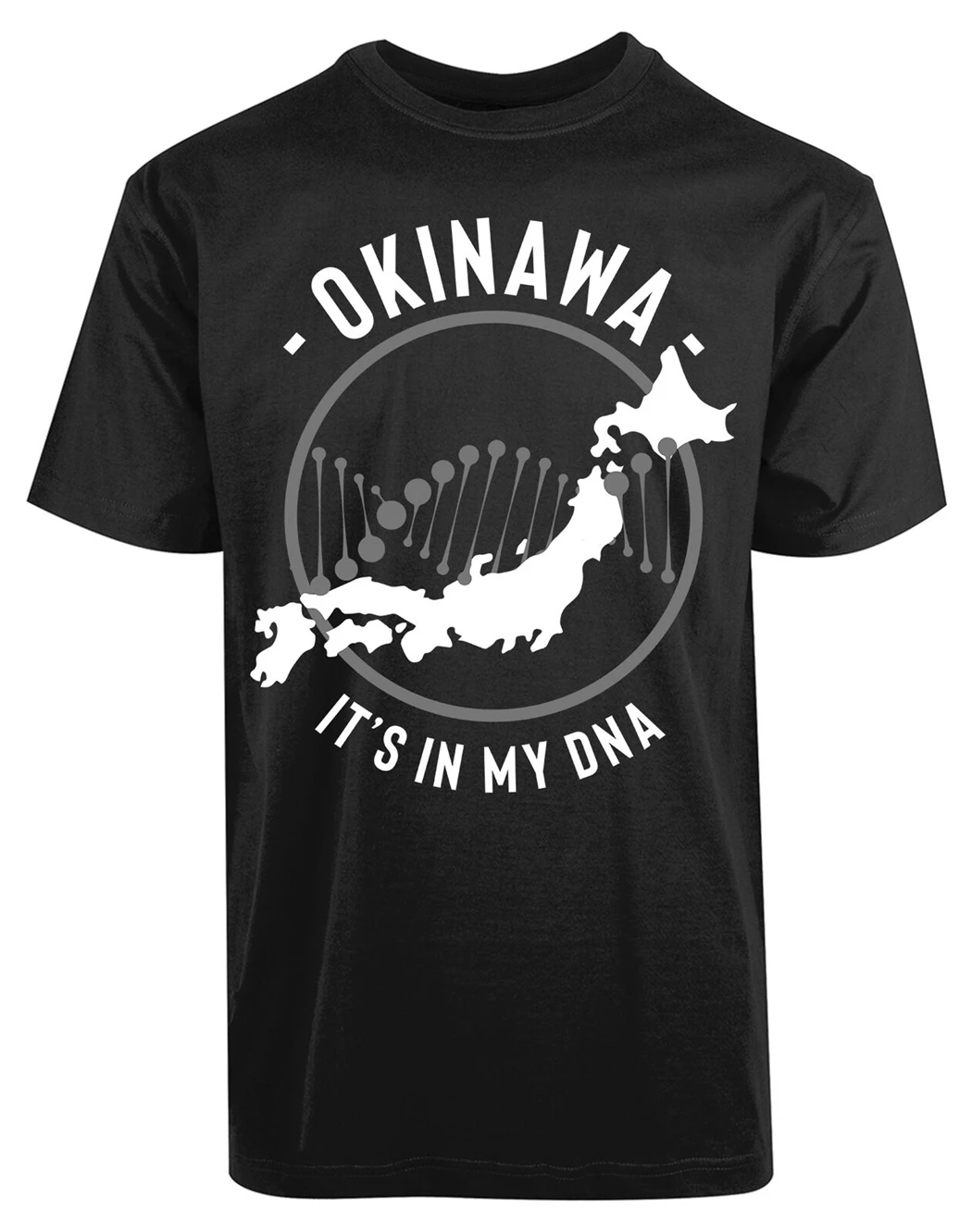 Okinawa It's In My DNA новые мужские Аутентичные Дизайнерские летние крутые