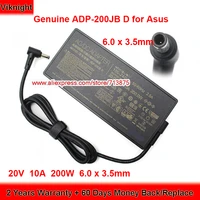genuine adp 200jb d 200w charger 20v 10a ac adapter for asus rog zephyrus g15 ga503qm hq121r fa506qm58 fa506qr ga503qr fx516pr