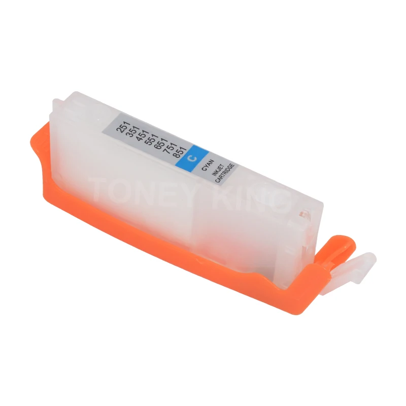 Toney King многоразовый картридж для Canon BCI 350 CLI 351 чернильный принтера PIXUS MG5430 5530 MG5630 6330