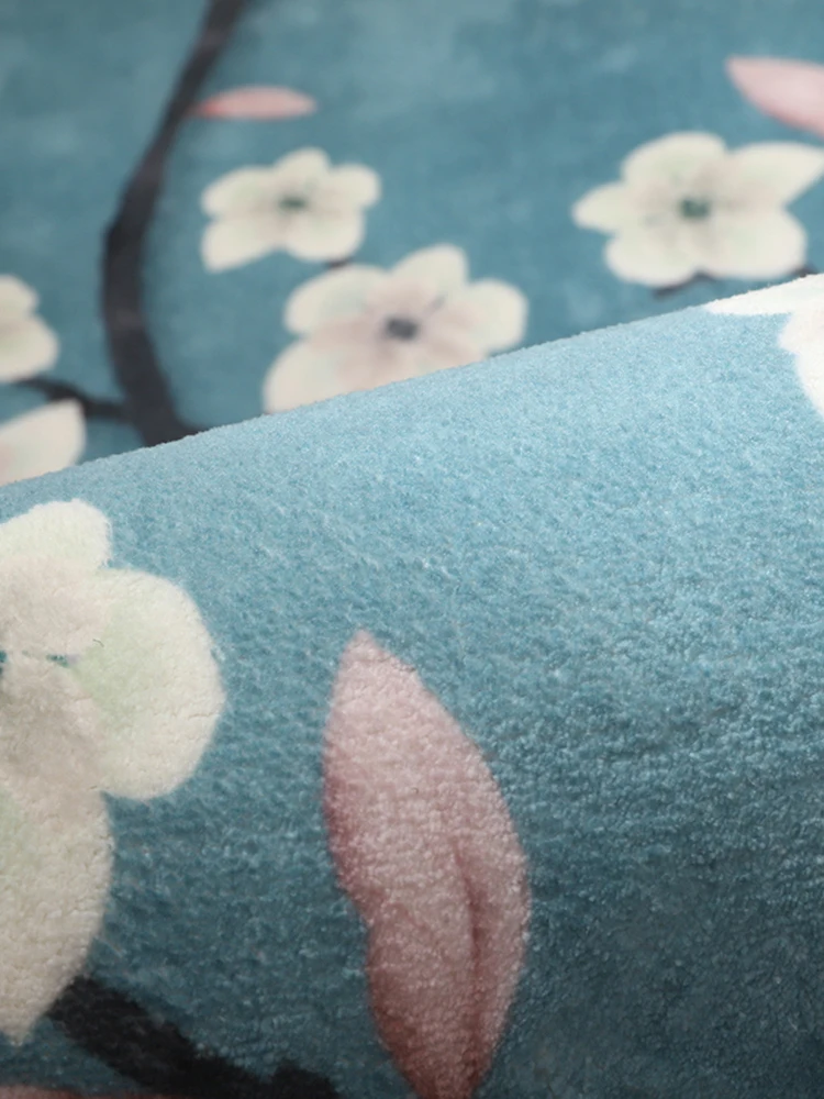 

Floor Carpets For Bedroom Non-slip Long Runner Rug Soft Shaggy Carpet For Living Room Soft Sofa Coffee Table Floor Mat Kitchen