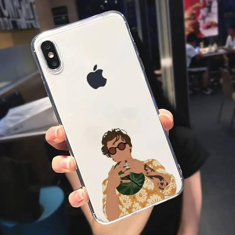 

Gold Harry Styles one direction Phone Case Transparent soft For iphone 5 5s 5c se 6 6s 7 8 11 12 plus mini x xs xr pro max