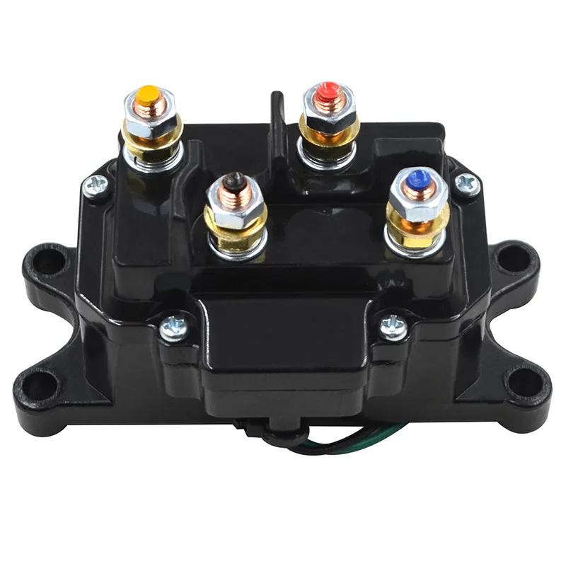 

12V 250A Winch Universal Starter Solenoid Relay Contactor Rocker Switch Thumb Truck for ATV UTV 4x4 Vehicles 63070 62135 2875714