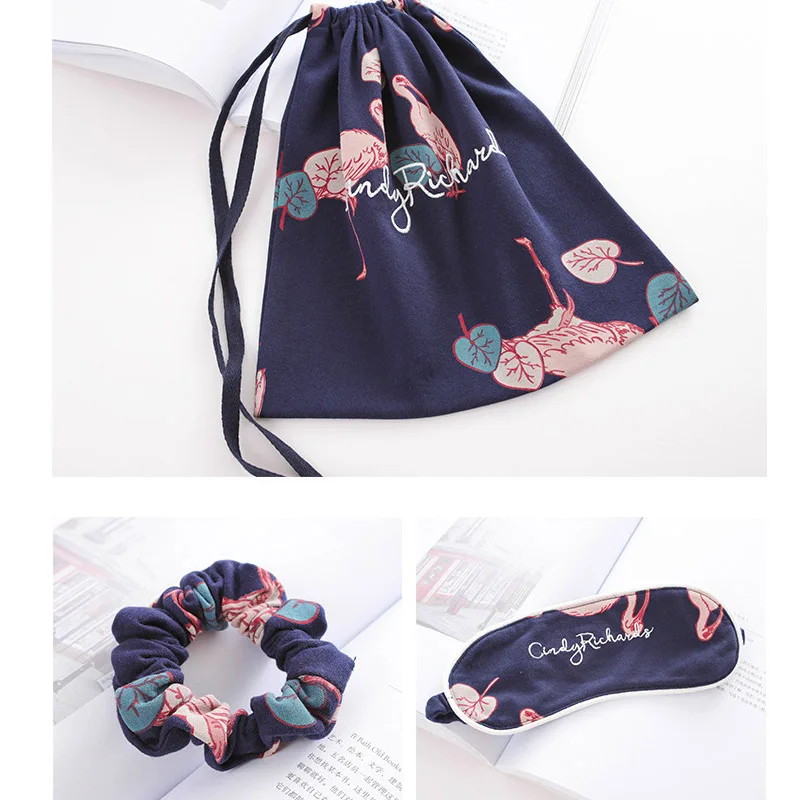 Пижамы женские домашние костюмы из семи частей можно носить Вне с длинными