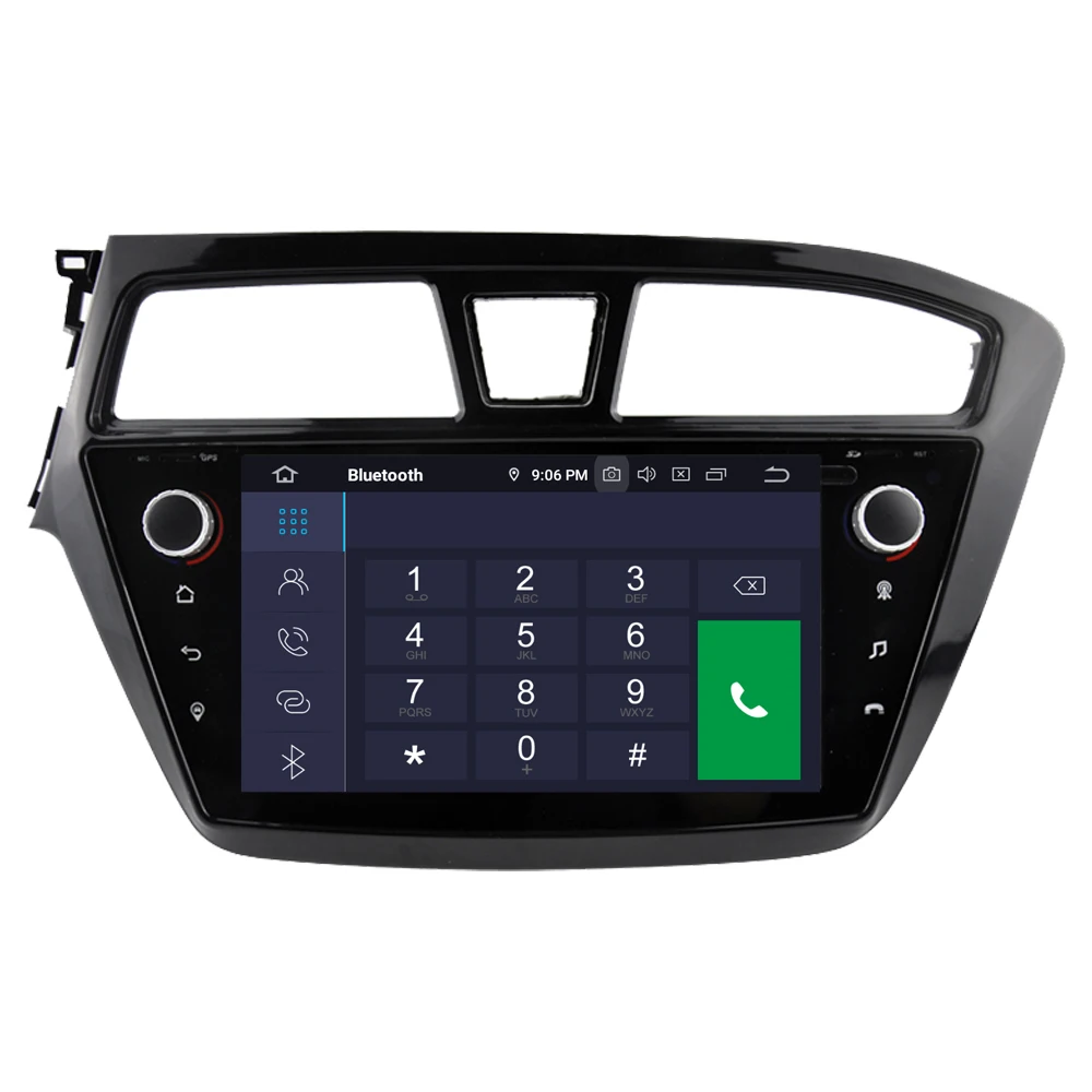 Автомобильный мультимедийный плеер RoverOne для Hyundai I20 2015 2016 2017 2018 Android 10 0