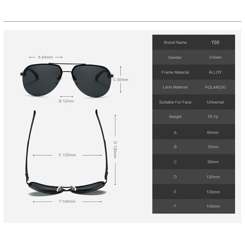 Новинка 2020 модные роскошные женские поляризационные солнцезащитные очки YSO UV400