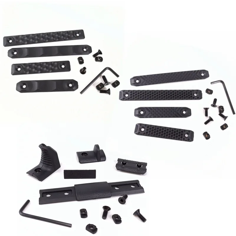 G10 M LOK KEYMOD направляющая крышка пластиковая страйкбольная Защитная резиновые