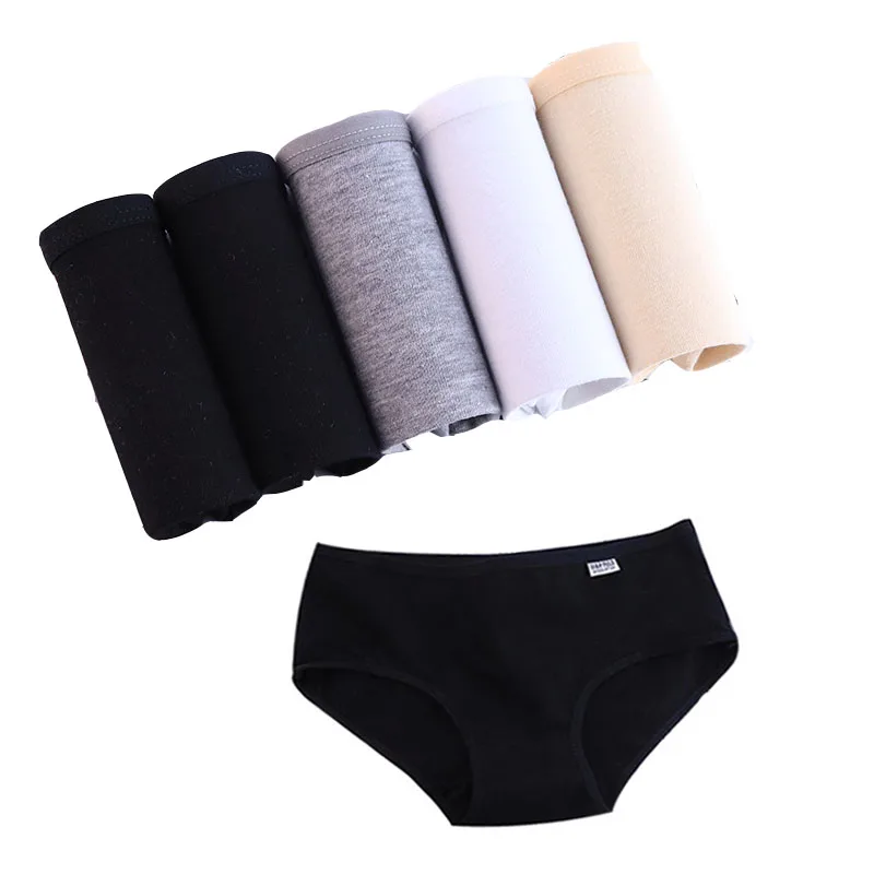 5 шт./лот трусики большого размера женское нижнее белье хлопковые трусы удобные