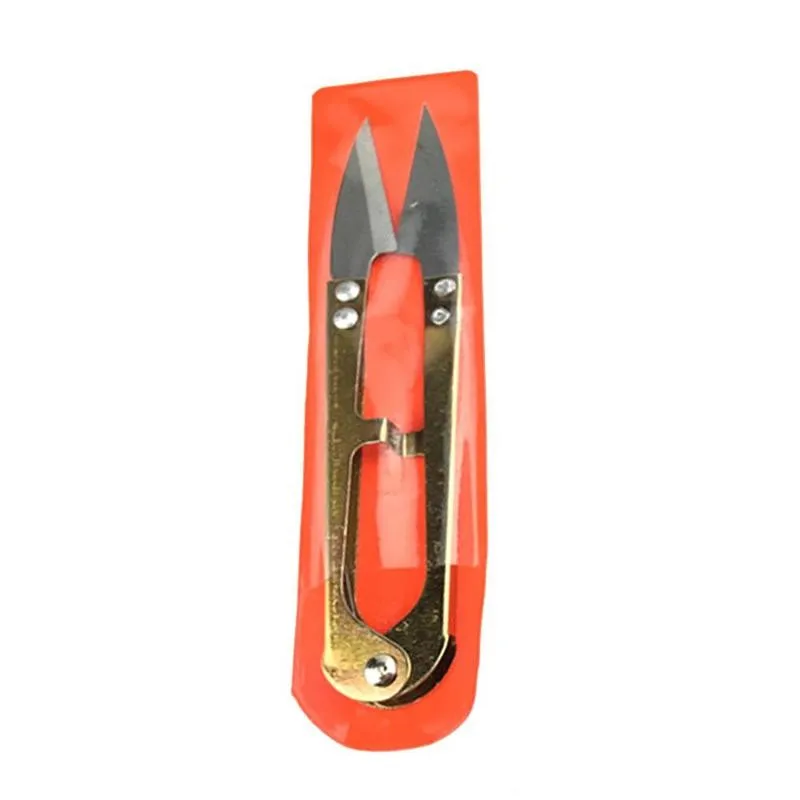 1Pcs U-Shaped Fishing Scissors Mini Fish Embroidery Application Tools Cutter Line C7M9 | Спорт и развлечения