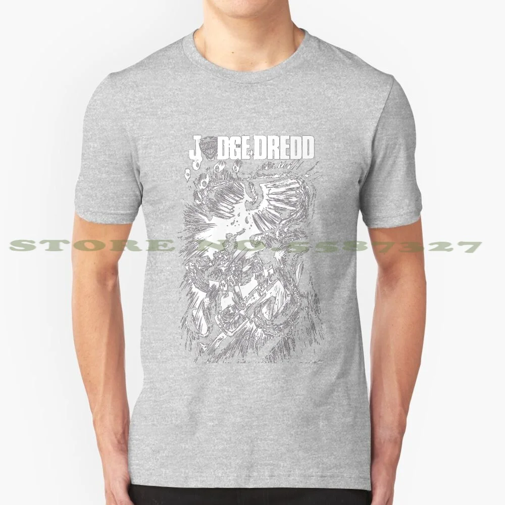 

Judge Dredd Summer Funny T Shirt For Men Women Judge Dredd 2000Ad Rogue Trooper Judge Death Abc Comic Book Comics