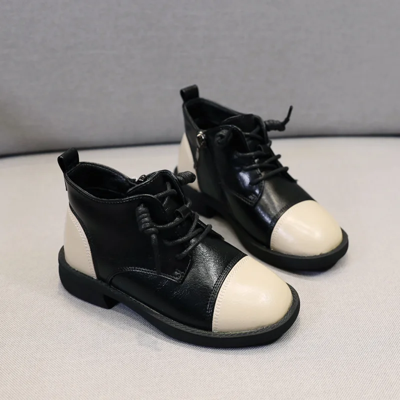 Новинка 2019 года сезон осень-зима детские ботинки Разноцветные Ботинки martin для