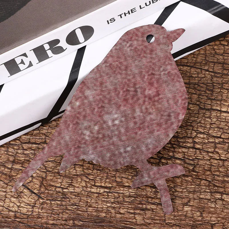 Металлическое украшение для птиц садовый декор силуэты ржавых забор Декор