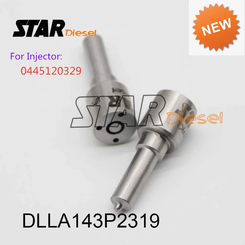 

STAR Diesel Common Rail Auto Spare Parts DLLA143P2319 Fuel Injector Nozzle Tips DLLA 143 P 2319 For 0445120329