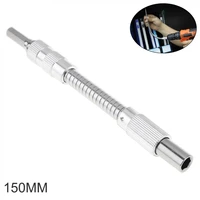150mm flexible shaft screwdriver extension link rod drill 14 flexible drill connecting link power tool accessories electric