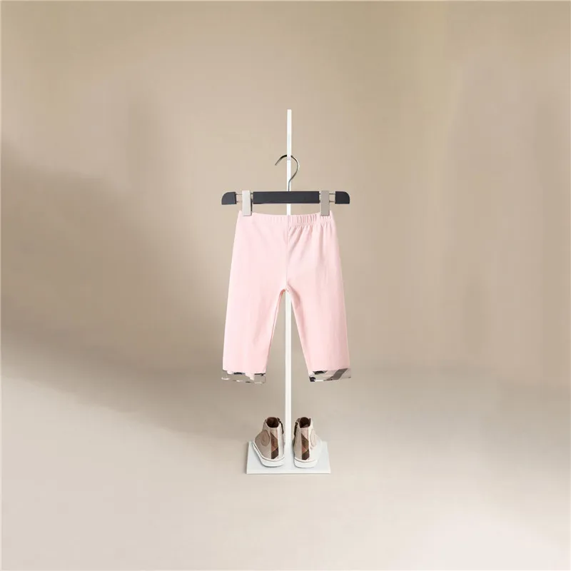 Новинка лета 2020 года Однотонные хлопковые брюки с девятью точками Детские