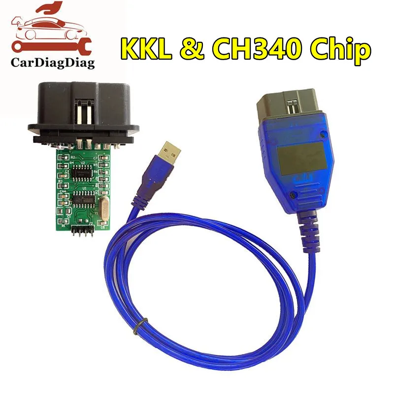 Herramienta de escáner de VAG-COM para VAG KKL 409, con Chip CH340...