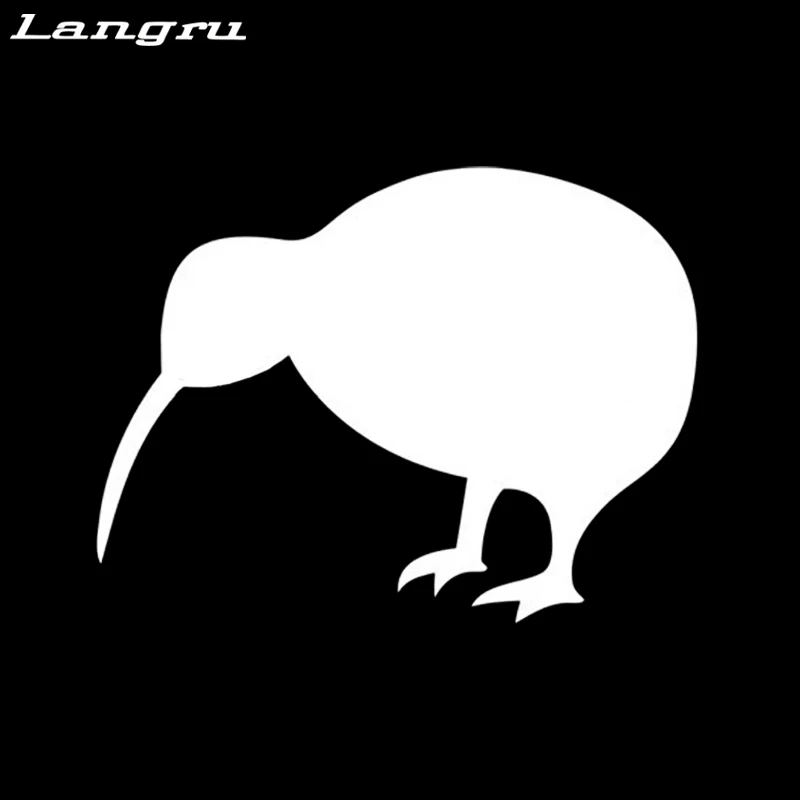 Langru Новая Зеландия киви птица мультфильм автомобильные наклейки и аксессуары