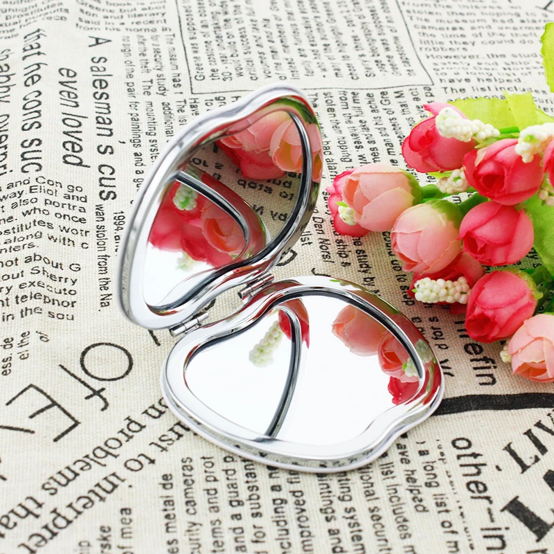 JWEIJIAO Oil Painting Apple Shaped miroir de maquillage DIY vintage wedding Decoration womens Makeup mirrors NS387 | Красота и