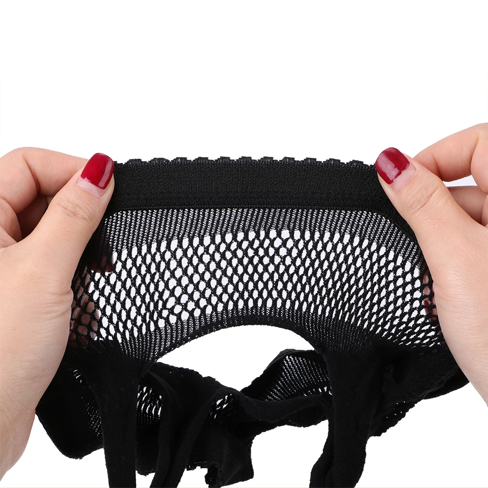 Подвязки VATINE до бедра Экзотическая одежда эротические носки с открытой