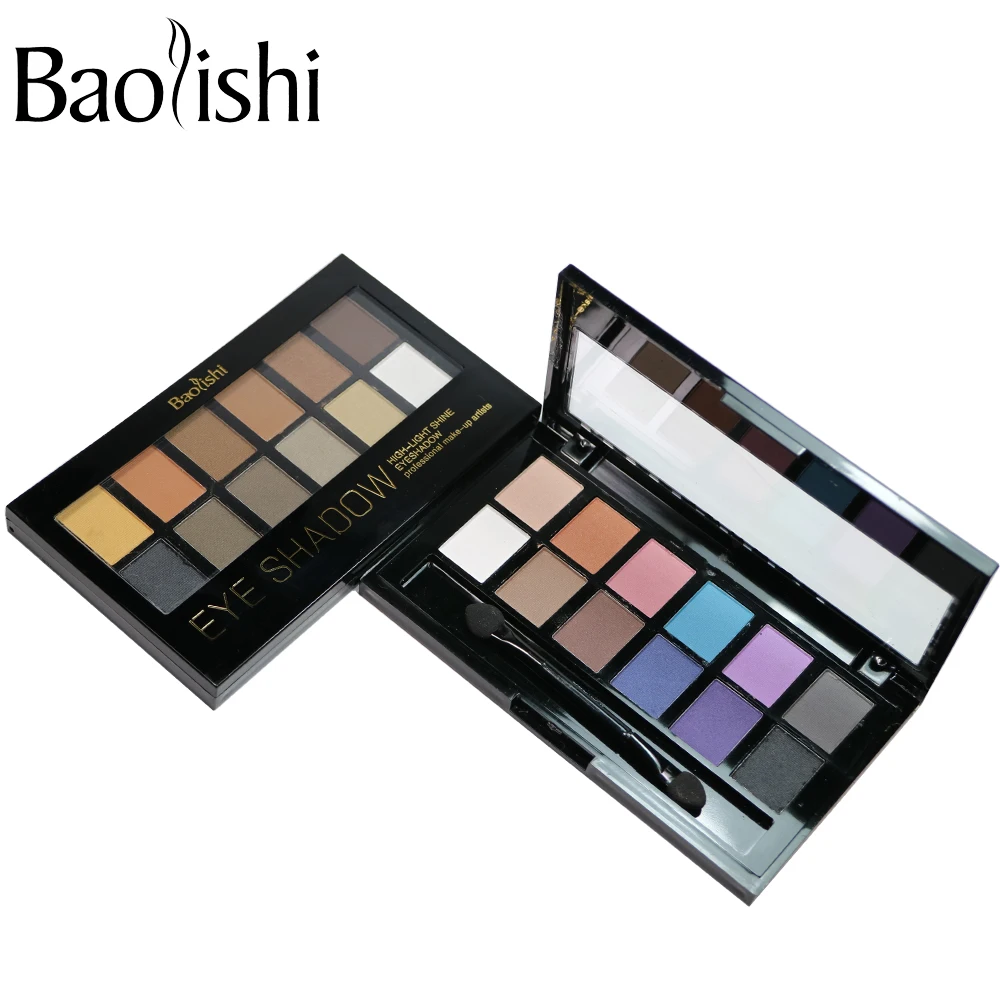 Распродажа косметика новинка Палетка натуральных теней для век 12 цветов матовый