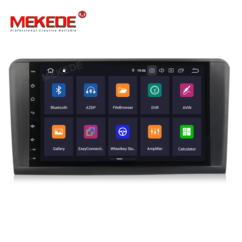 Octa Core 9''Car Android 9,0 автомобиля DVD gps плеер для Mercedes Benz ML W164 W300 ML350 ML450 ML500 GL X164 G320 GL350 GL450 GL500