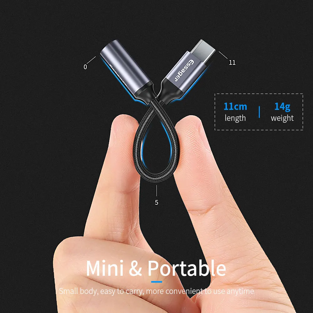 Essager Тип c до 3,5 мм разъем для наушников адаптер USB C до 3,5 мм аудио Aux кабель для huawei P30 P20 Pro Xiaomi Mi 9 8 Oneplus 7 7t